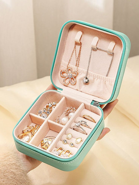 Jewellery Box Organizer Box for Travelling Leather Box Hair Accessories