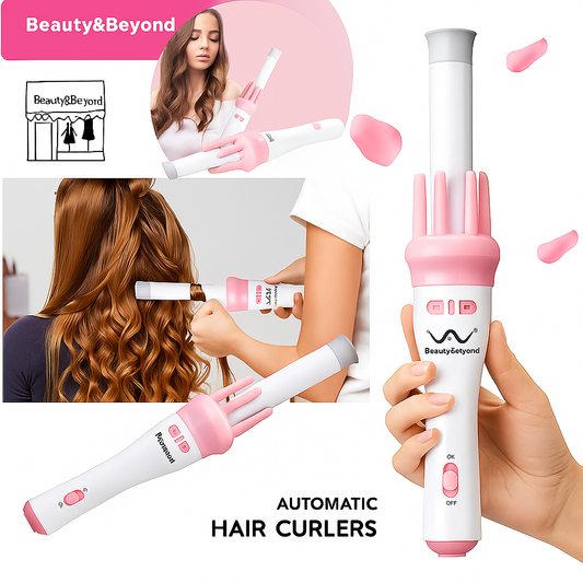 Automatic Hair Curler Spin 360° Rotating Hair Styling Roller Auto Wavy Iron 30s Instant Ceramic Heat Wand