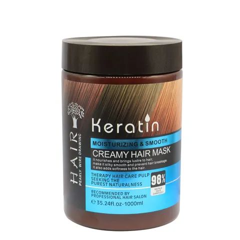 Blue Keratin Creamy Hair Mask 500ml